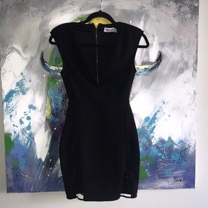 Tiger Mist size small black dress